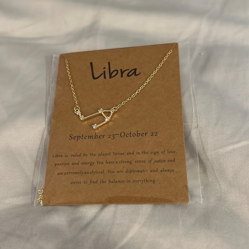 Libra necklace